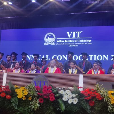 Governor La Ganesan graces the annual convocation Vellore Institute of Technology (VIT) at Chennai on 21st August 2023